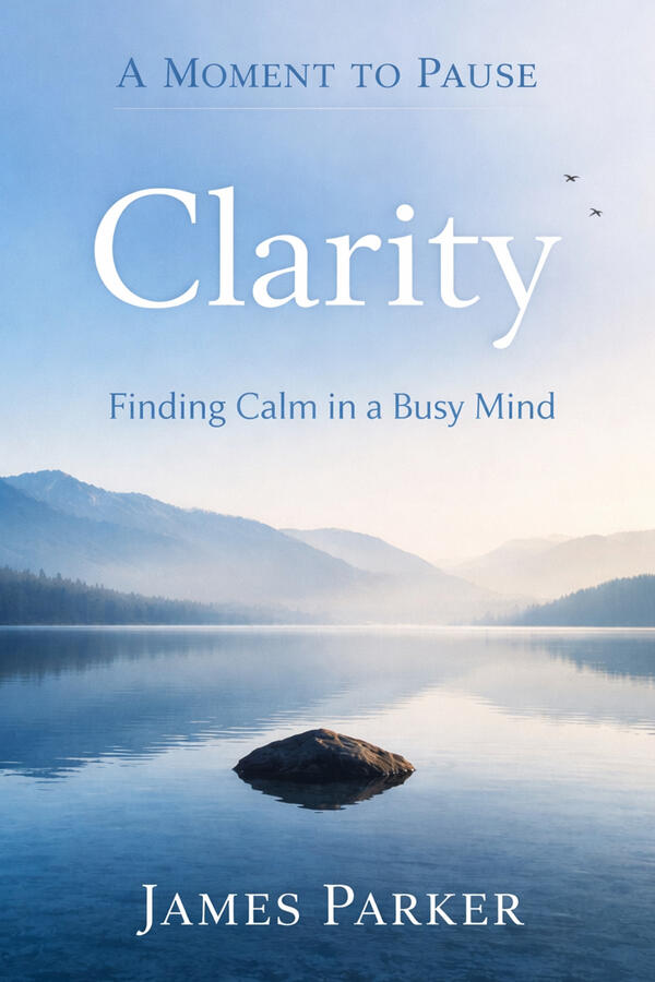 Cover of A Moment to Pause - Clarity by James Parker from the Quiet Collection